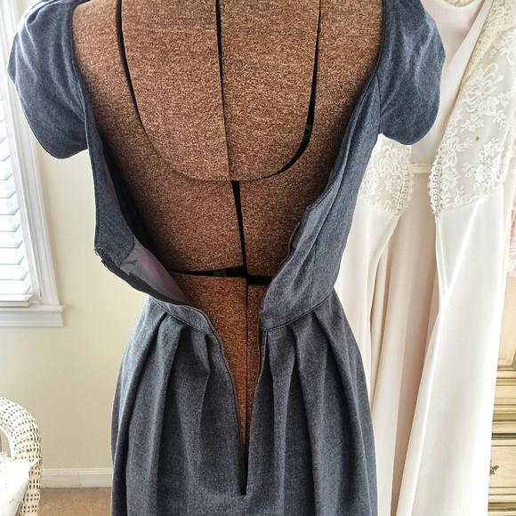 VINTAGE 1960s. DESIGNER,"MICHAEL NOVARESE" WOOL DRESS w/ MATCHING CROP JACKET! - Picture 12 of 16